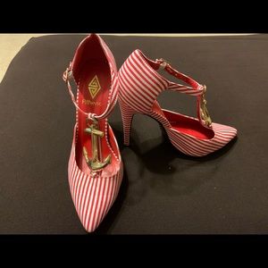 Nautical anchor Heels